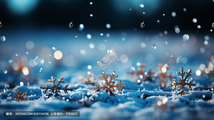 雪與天色