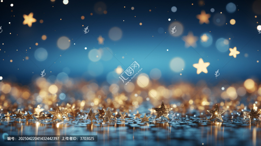 雪落金燈漸變