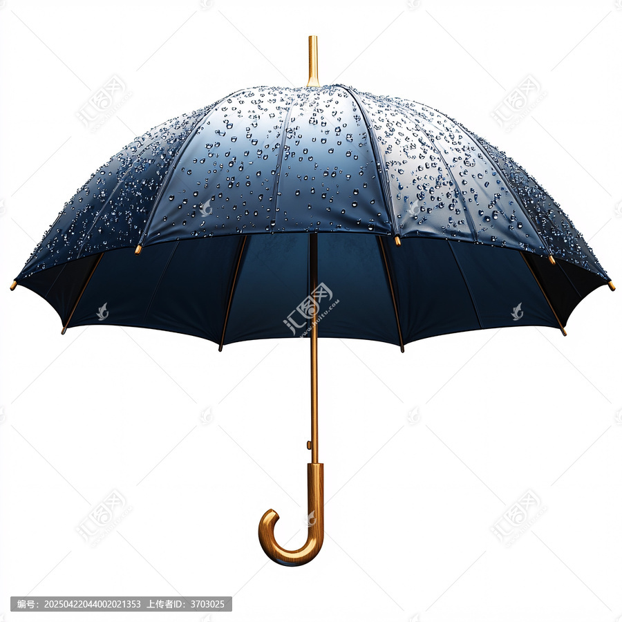 雨傘與雨滴