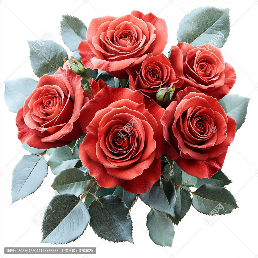 紅玫瑰花束