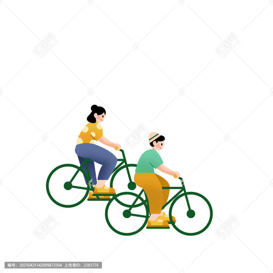 騎自行車(chē)
