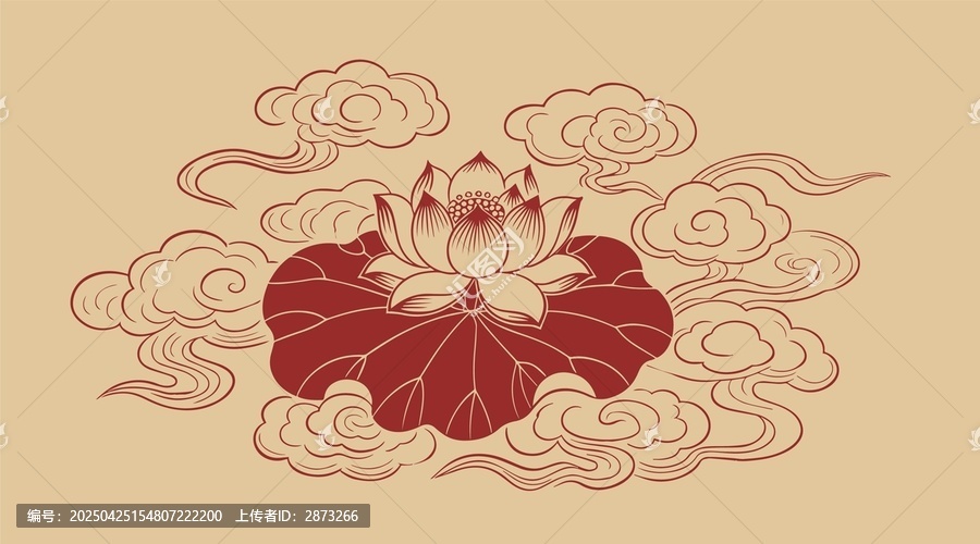 祥云蓮花