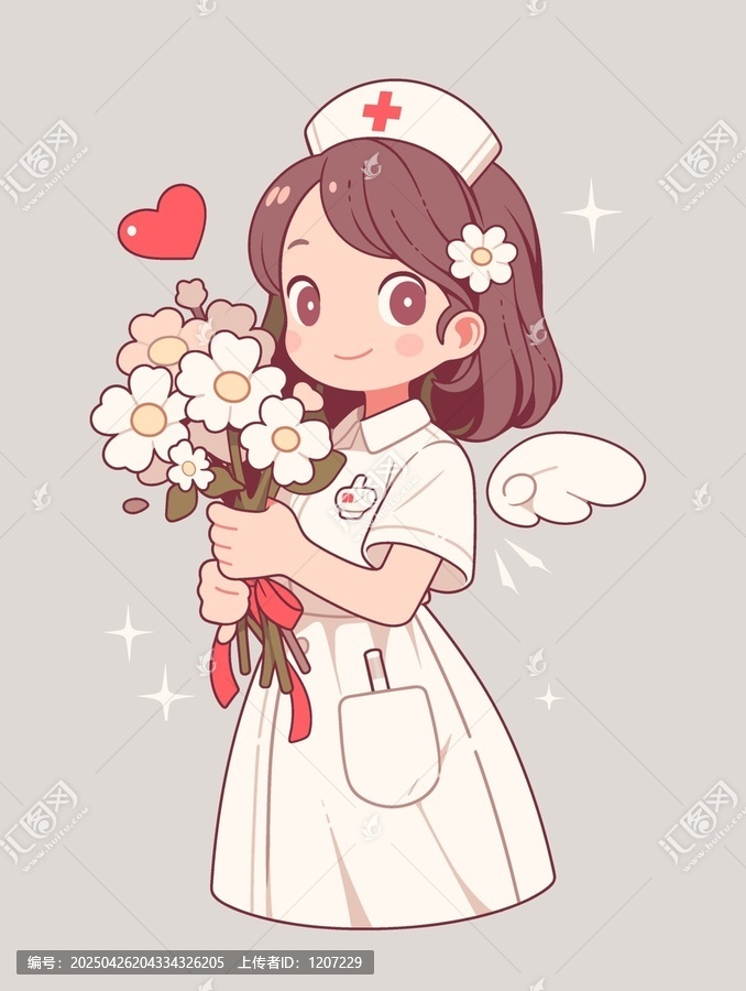 卡通可愛護(hù)士