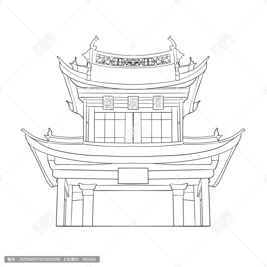 大理巍山古鎮(zhèn)星拱樓