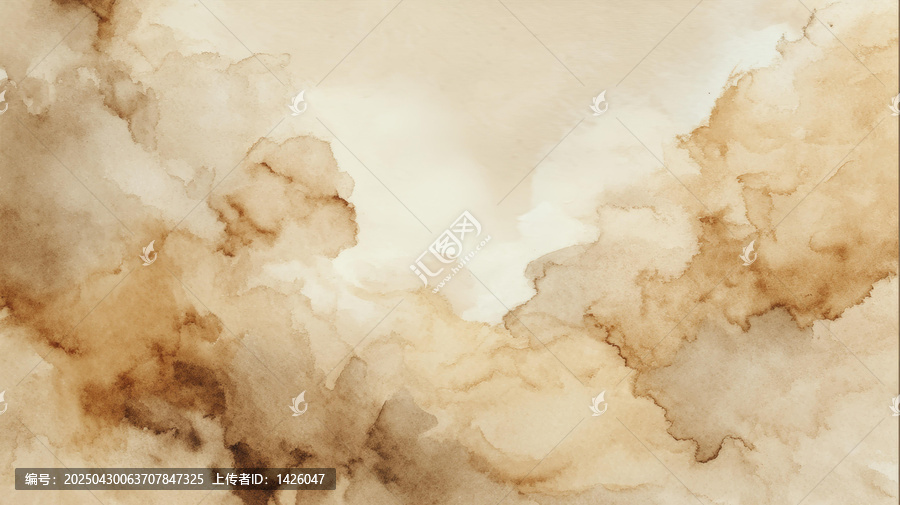 水彩暈染抽象背景圖