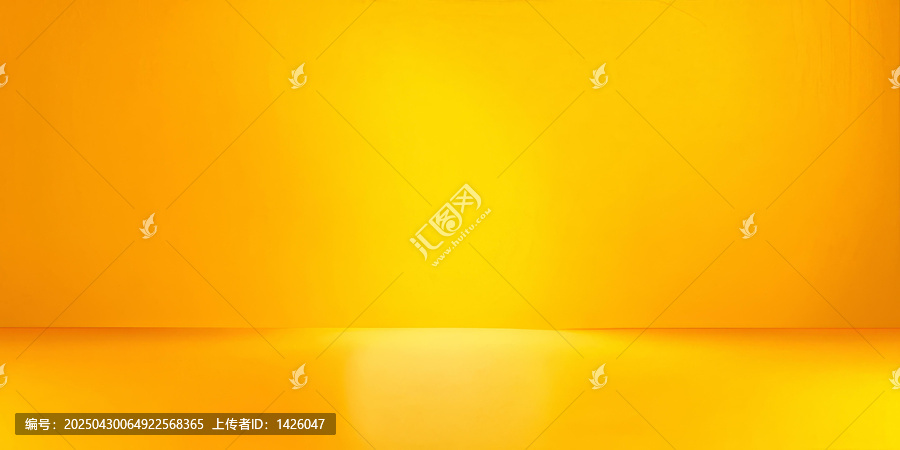 純色黃色產(chǎn)品背景
