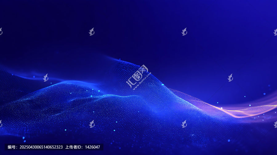 抽象數(shù)字波紋設(shè)計(jì)圖