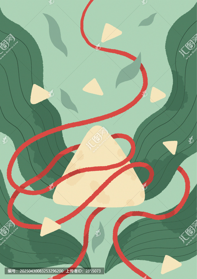 端午節(jié)粽子矢量插畫(huà)