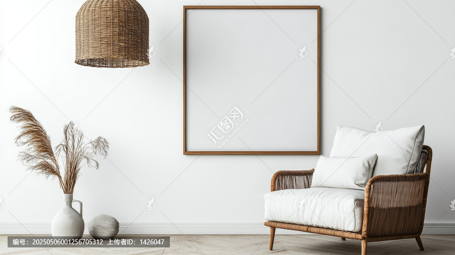現(xiàn)代極簡(jiǎn)風(fēng)格客廳場(chǎng)景空幀展示