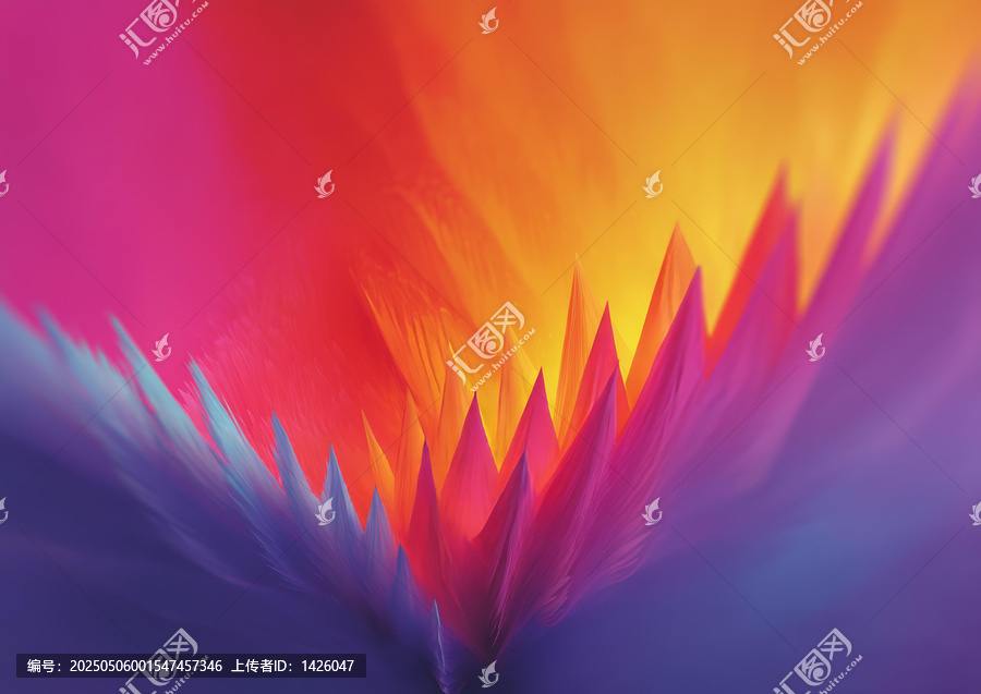 抽象色彩幾何紋理背景圖