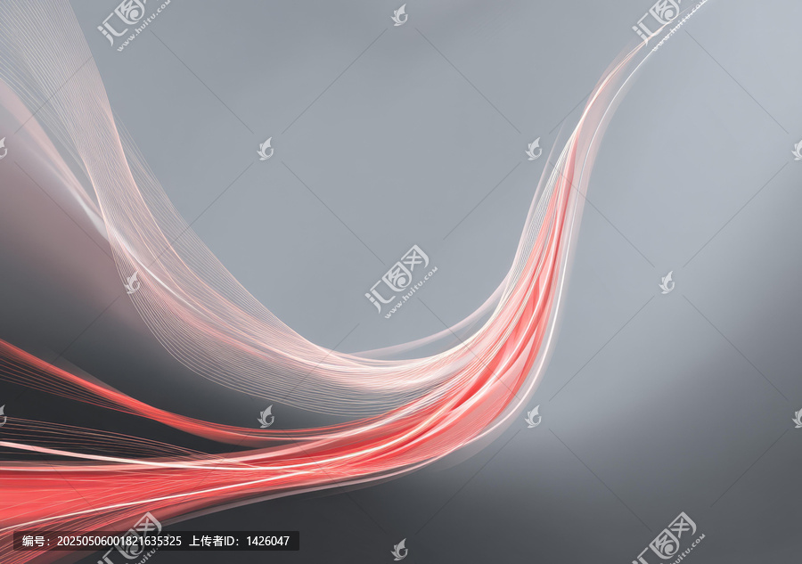 抽象流淌線條圖形設(shè)計(jì)