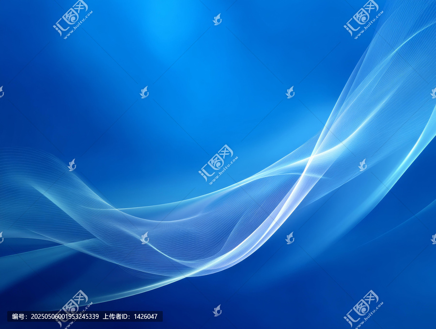 抽象藍(lán)色波紋背景設(shè)計(jì)