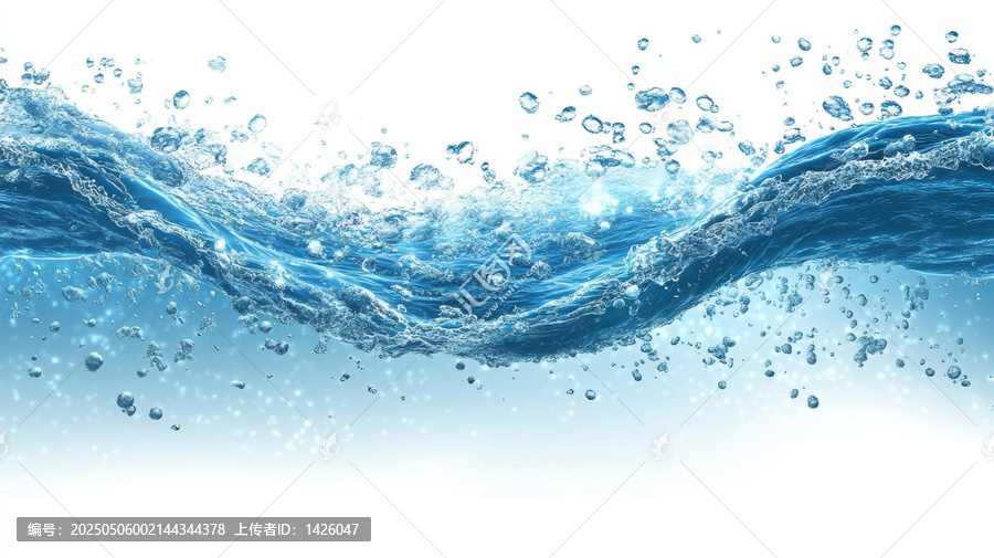 抽象水波紋背景圖