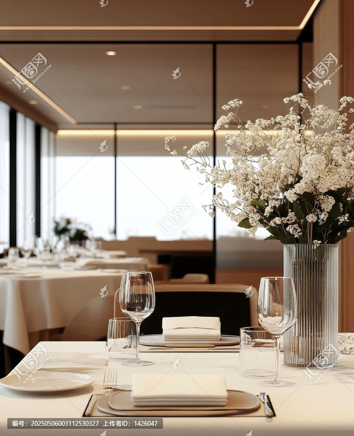 高級餐廳用餐場景設(shè)計(jì)圖