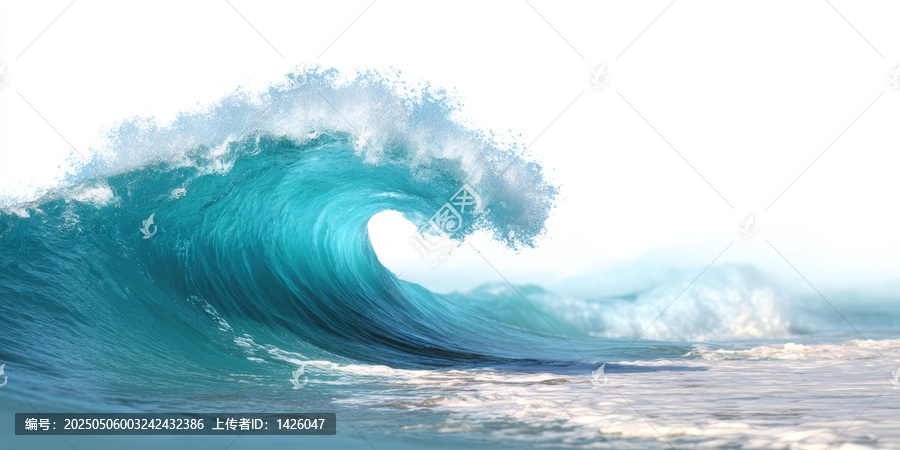 洶涌澎湃的海浪
