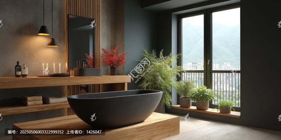 現(xiàn)代極簡風(fēng)格浴室欣賞