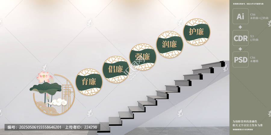 廉政樓梯文化墻