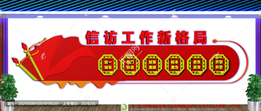 信訪工作新格局文化墻