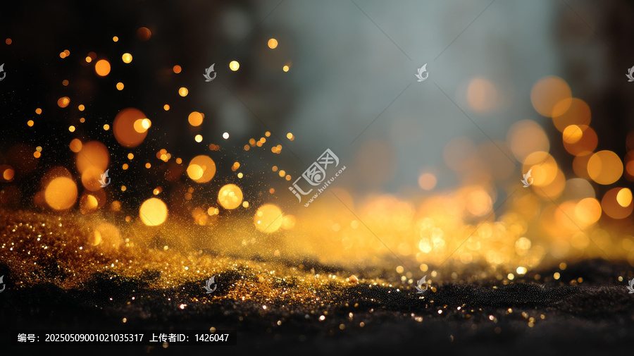 閃耀金光背景圖