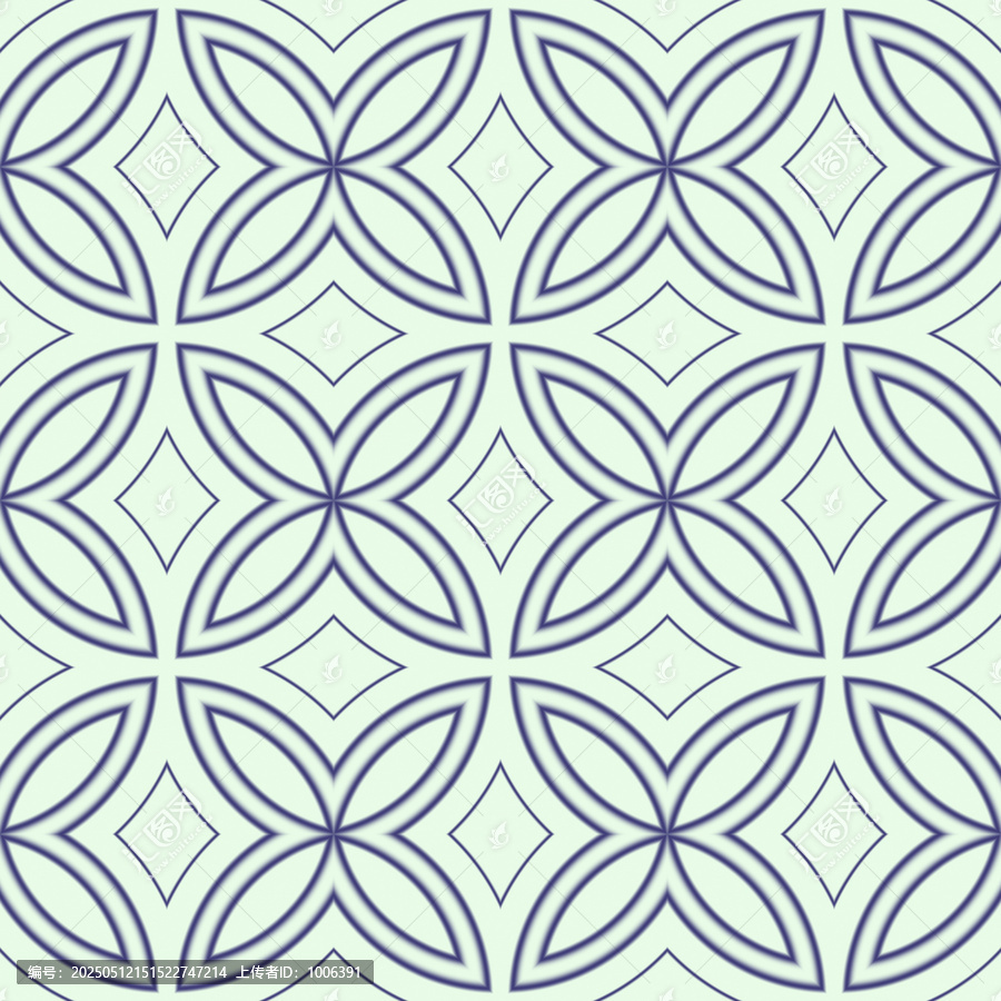 簡(jiǎn)約幾何圖案無縫花紋