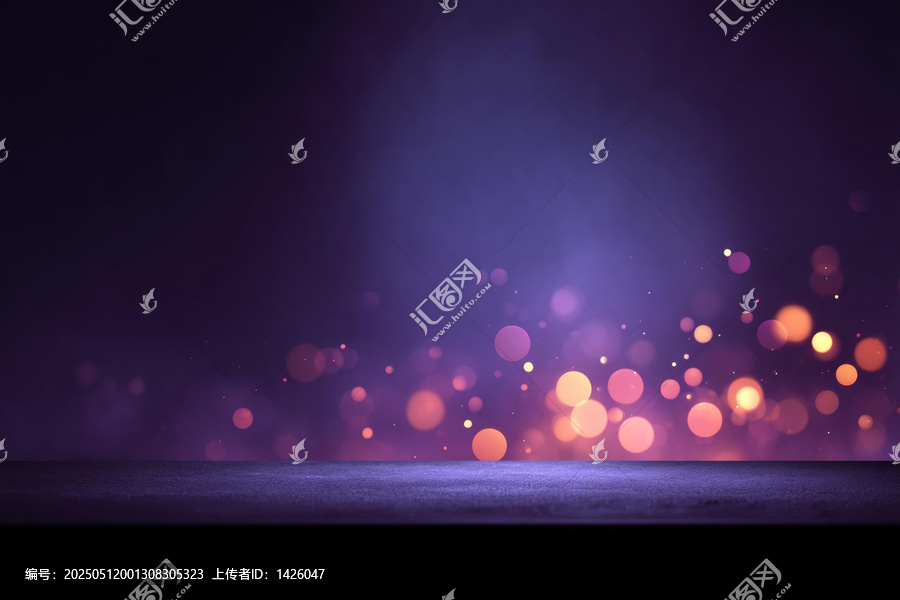 紫色背景光斑藝術(shù)設(shè)計