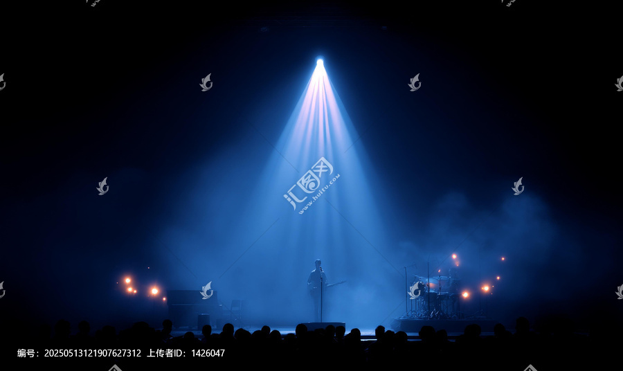 舞臺燈光下的精彩演出