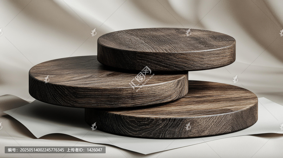 暗色木質(zhì)展示臺產(chǎn)品