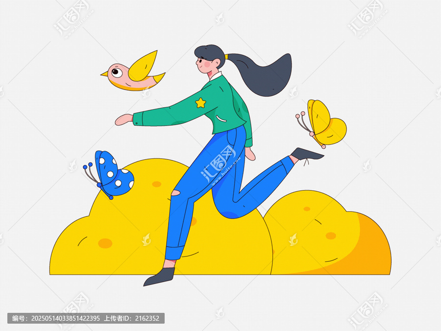 跑步