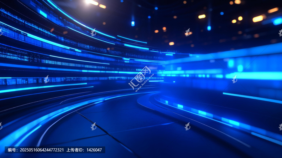 未來數(shù)字科技抽象背景圖