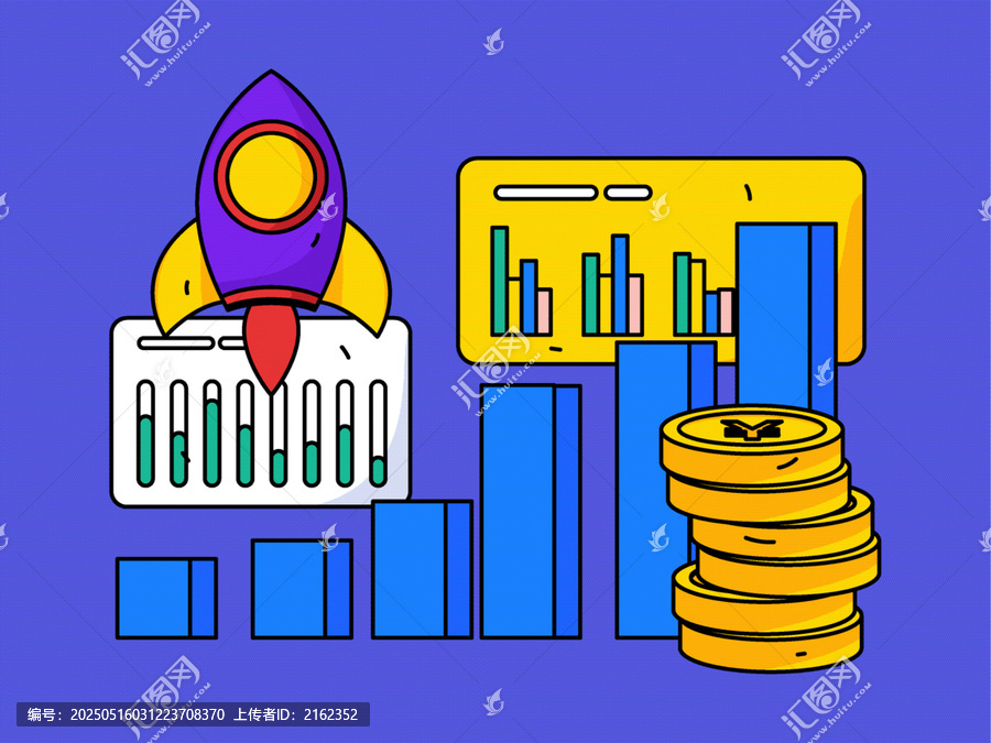 市場營銷矢量插畫