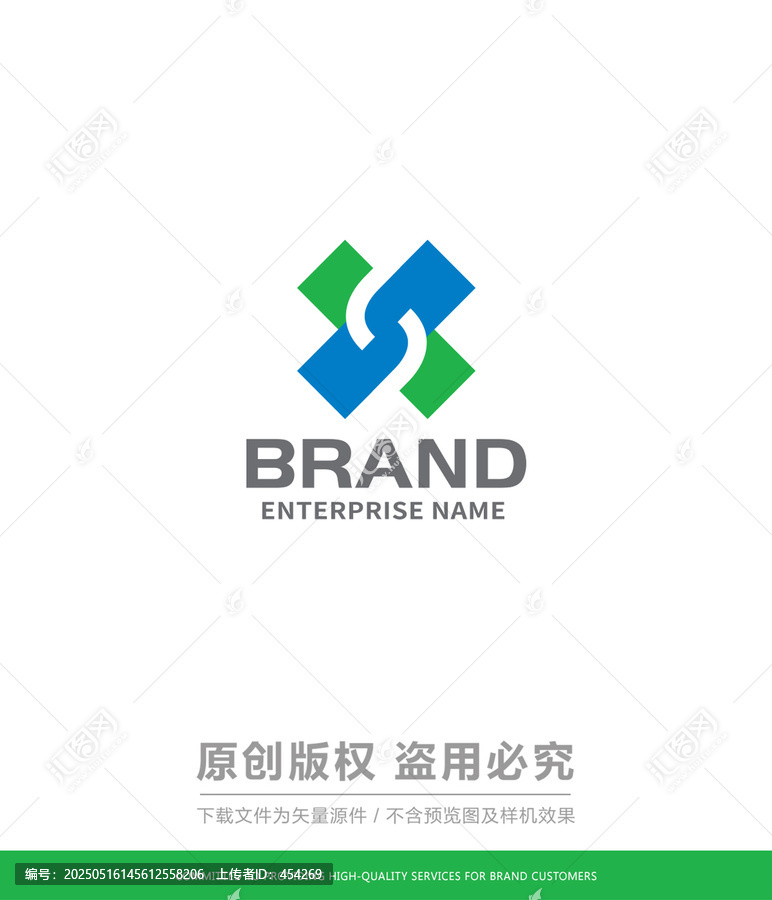 X字母logo