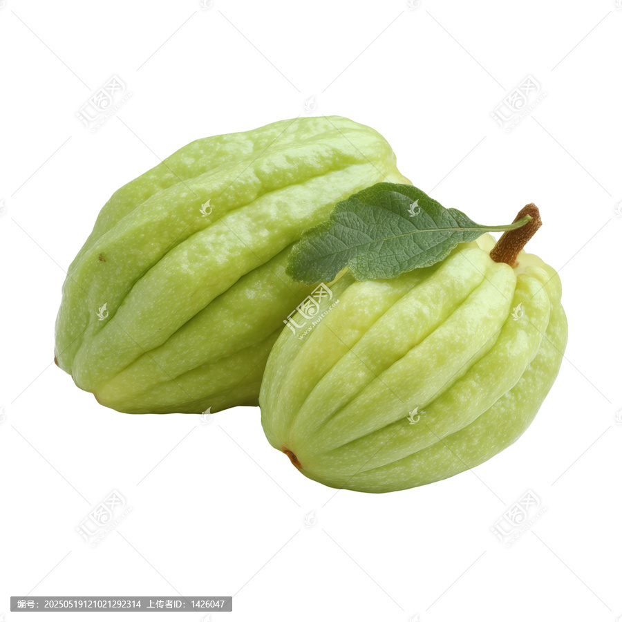 [免摳素材]新鮮綠色蔬菜對白底特寫