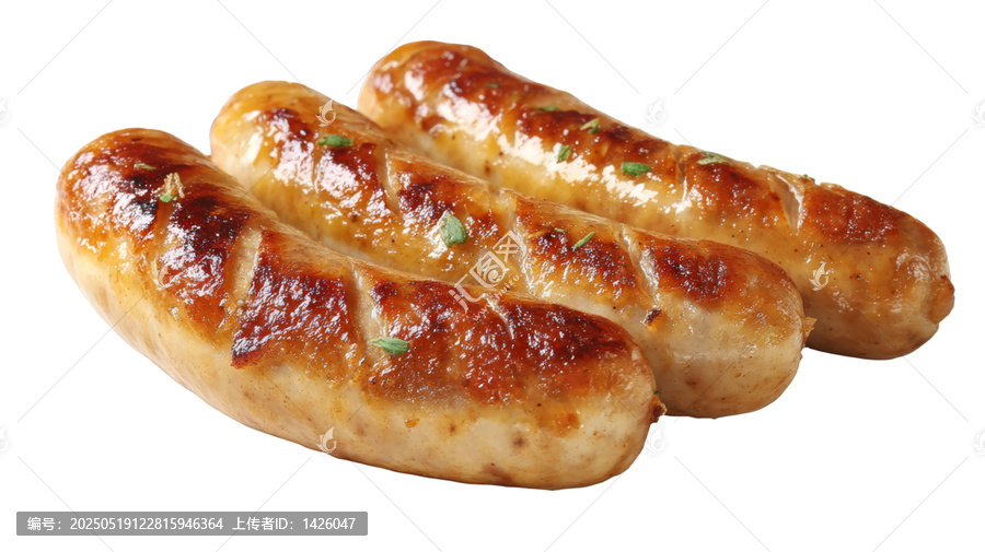 [免摳素材]美味烤香腸特寫
