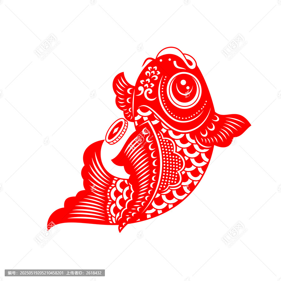 剪紙魚