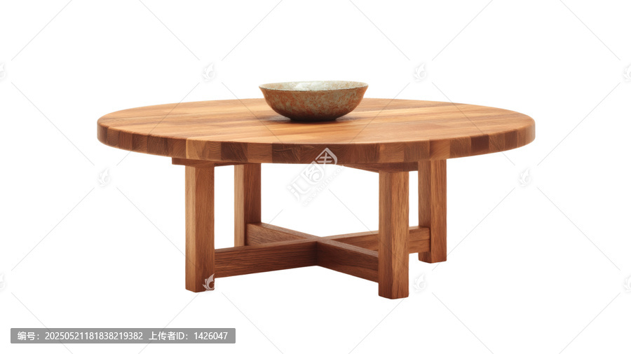 [免摳素材]現(xiàn)代實木圓形茶幾設(shè)計