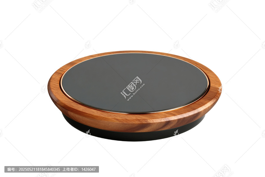 [免摳素材]現(xiàn)代木質(zhì)圓形展示臺(tái)