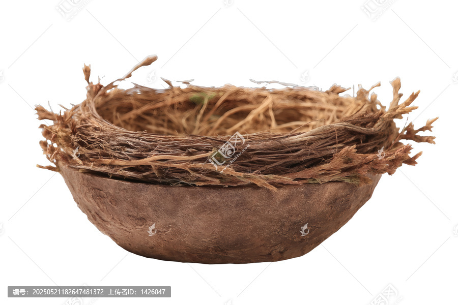 [免摳素材]手工編織鳥巢碗