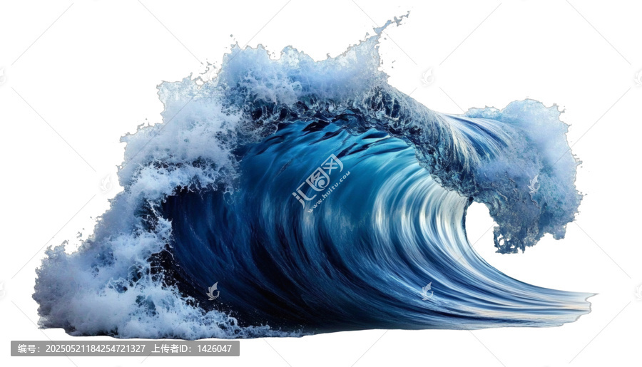 [免摳素材]氣勢磅礴的海浪沖擊