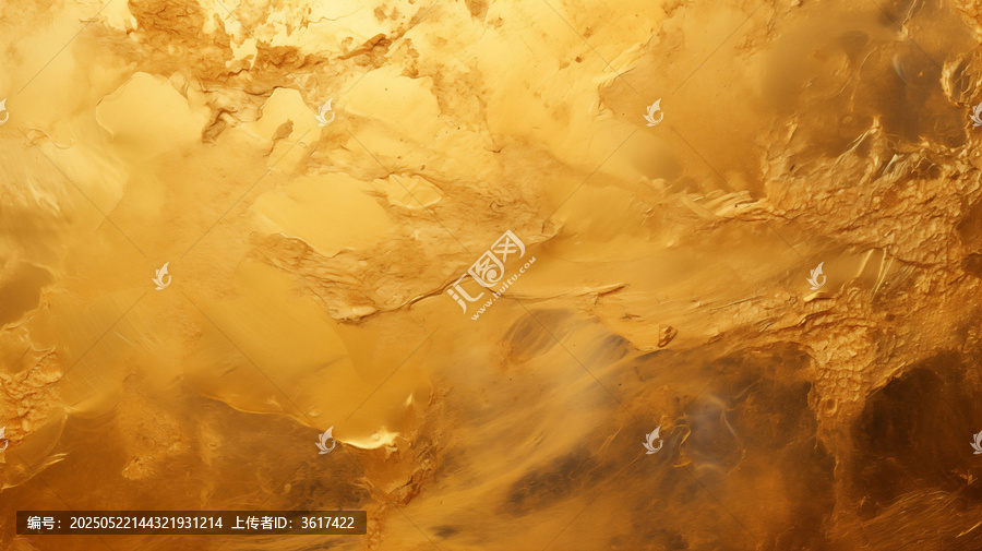 金色流動紋理藝術背景