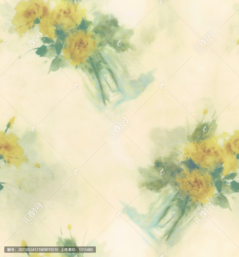 扎染花