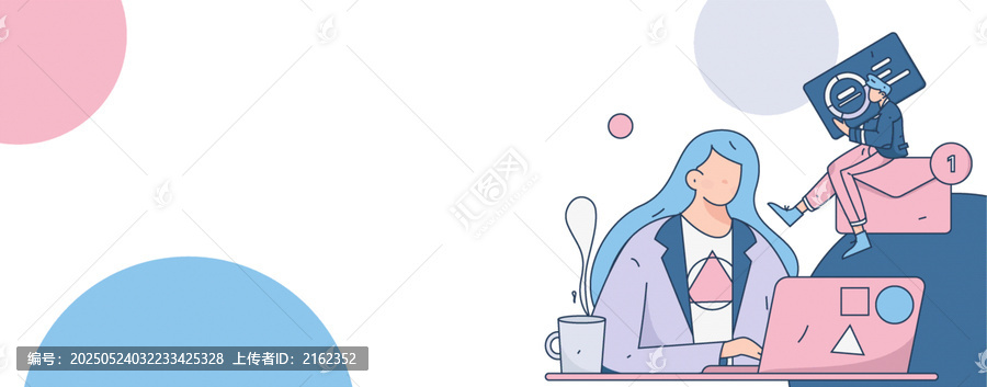 工作矢量插畫