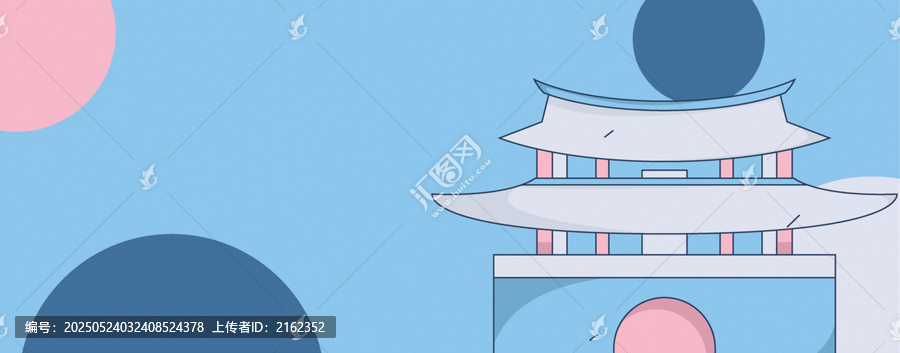 建筑矢量插畫