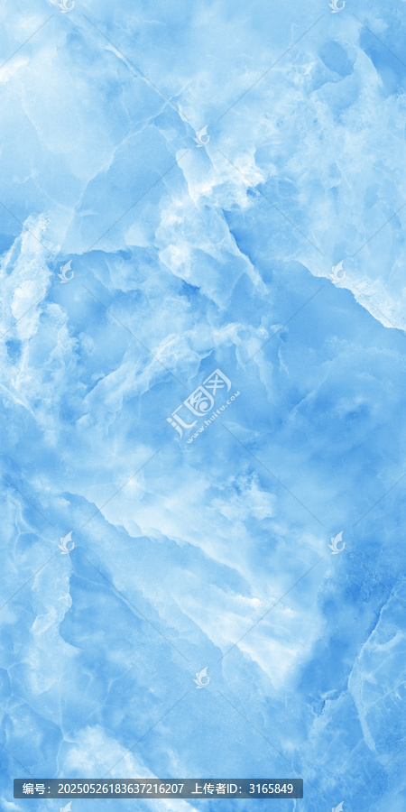夢(mèng)幻藍(lán)調(diào)冰晶紋理背景