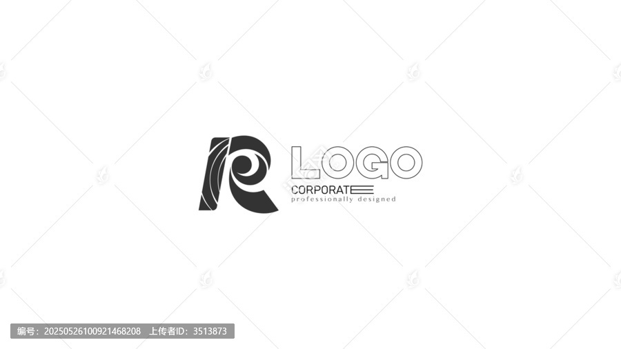 創(chuàng)意字母R企業(yè)標(biāo)志設(shè)計