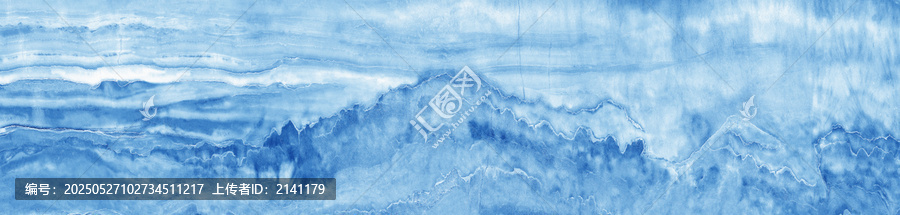 夢(mèng)幻藍(lán)色水墨紋理背景