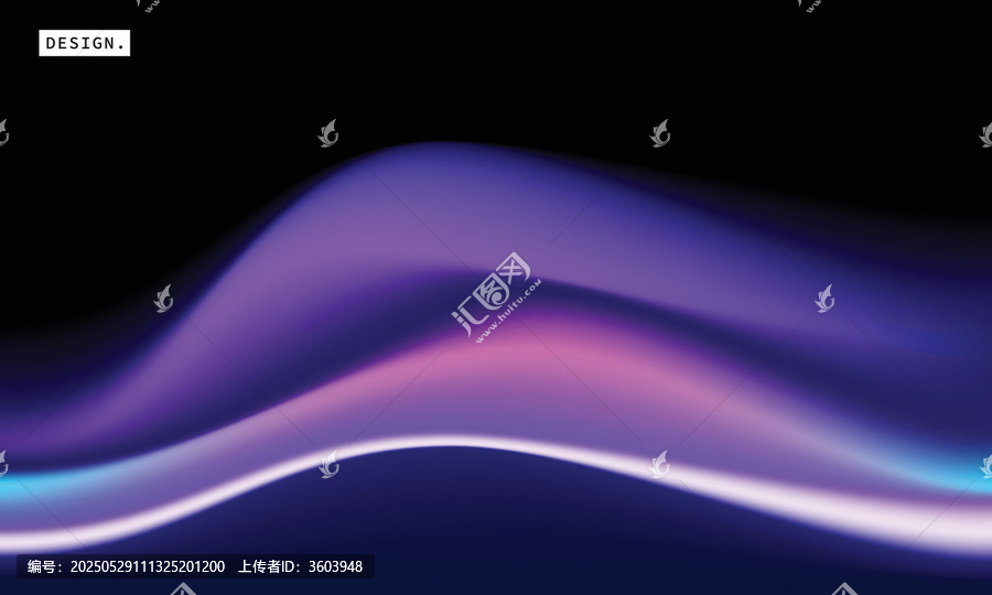 夢(mèng)幻漸變流體背景矢量素材