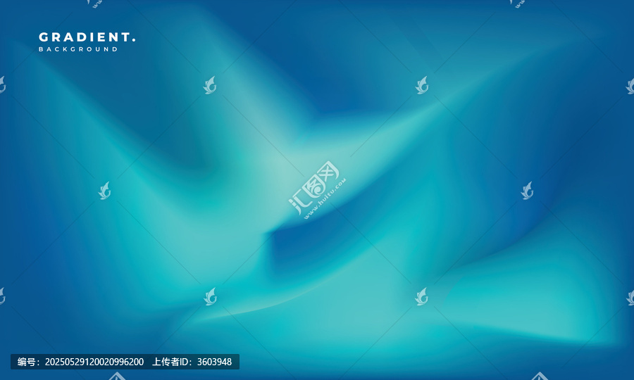 藍色漸變流體矢量背景素材