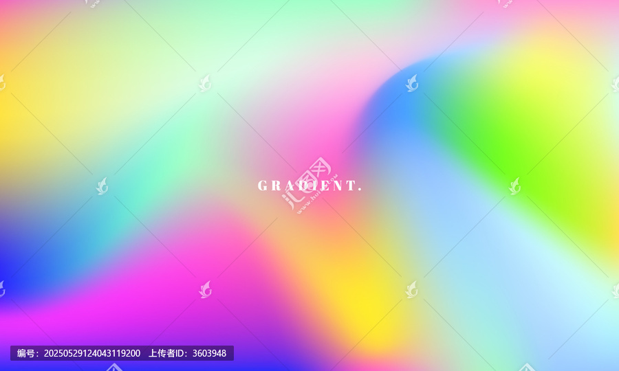 絢麗多彩漸變流體矢量背景圖