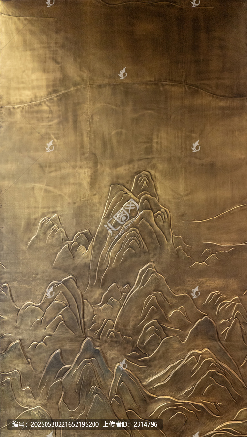 群山浮雕