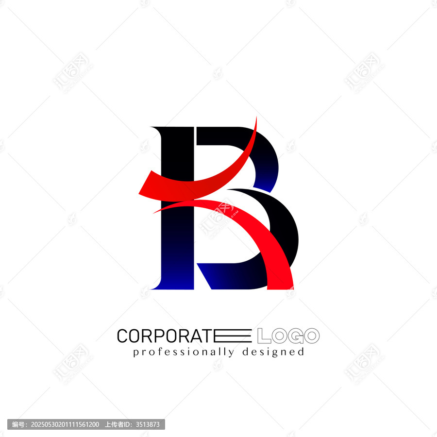 創(chuàng)意字母B企業(yè)標(biāo)志設(shè)計(jì)